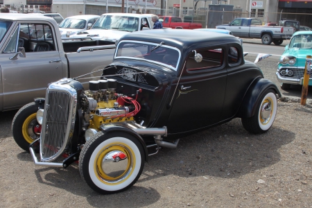 Old Skoll Hot Rod - rat rod, ford, street rod, car