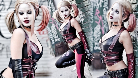 Harley - batman, dc, model, closplay