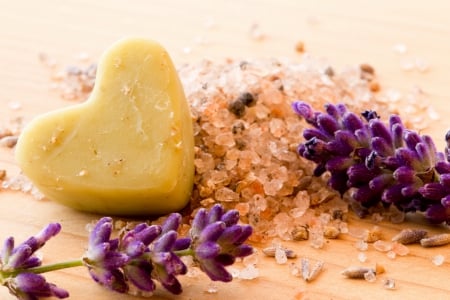 ♥Relaxing Spa♥ - relax, lavender, spa, salt, soap