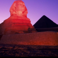 Sphinx at Sunset