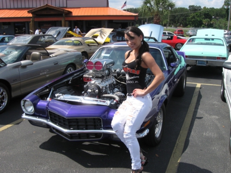 She Had A Tight Grip On My Shifter  - street rod, car, model, hot rod