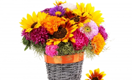 * Colorful * - colorful, bouquet, colors, flowers