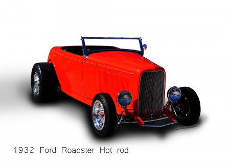 1932 Ford Roadster - roadester, ford, street rod, hot rod