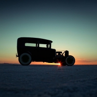 Hot Rod Sunset