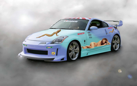 nissan350z-cool - twotone, hot, cool, babes, lads