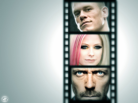 PIC SET - wwe, sher ali, avril, lavigne, john cena, negative roll, gregory house, hose