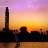 egyptian sunset 