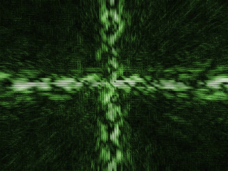 abstract  - 3d, abstract, green