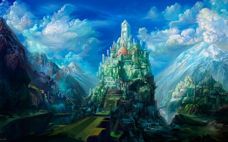 chen wei - fantasy, castle