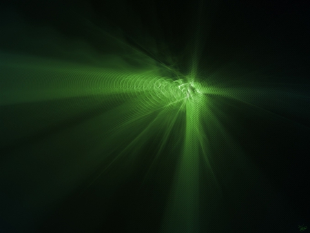 abstract style - 3d, abstract, green