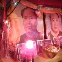 Mao Zedong with the10e Panchen Lama in Tibet