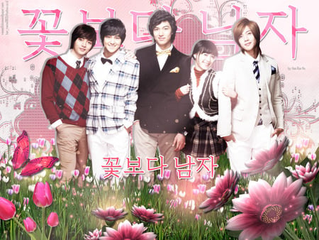 boys over flowers - korean, asia, people