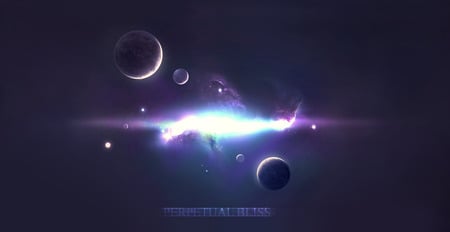 Perpetual Bliss - space, galaxies