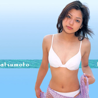 sexy actress,white bikini,Rio Matsumoto,cute