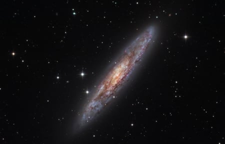 NGC 253 Dusty Island Universe - fun, stars, galaxy, cool, space