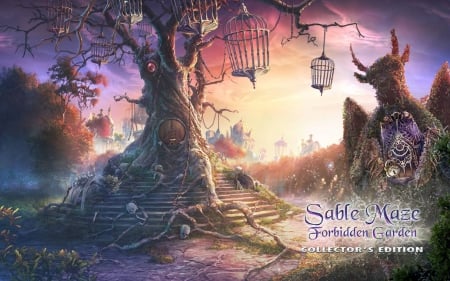 Sable Maze 3 - Forbidden Garden01 - hidden object, cool, video games, fun, puzzle