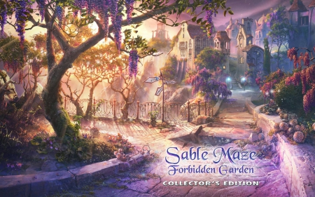 Sable Maze 3 - Forbidden Garden02 - fun, puzzle, cool, hidden object, video games