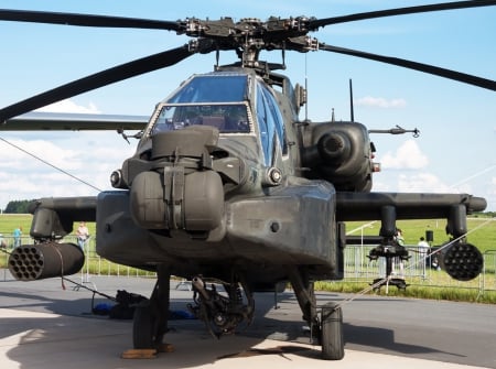 Boeing AH-64D Apache - boeing, ah 64d apache, gunship, military