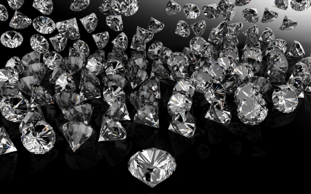 Diamonds - black, precious, texture, stone, jewel, diamond