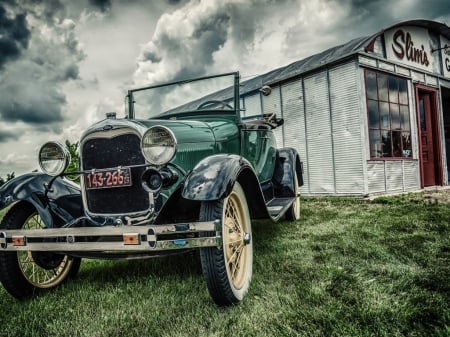 Vintage Ford - ford, car, auto, vintage