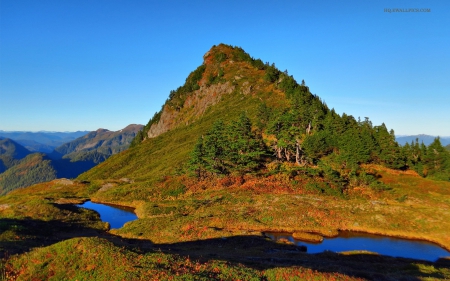 Water Scenary at mountain - nature, water, landscape, mountain