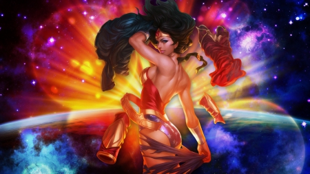 Wonder Woman/Return To Forum - dc, the justic league, justic league, jla, princess diana, dc universe, diana, dc comics, wonder woman