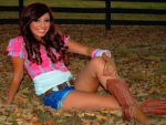 Cowgirl Poised