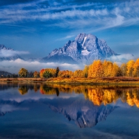 Snake River In Autumn - Panorama