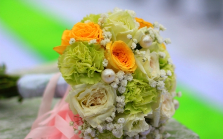 Beautiful flowers - flowers, bouquet, petals, bloom