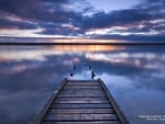 Sunrise over Pond, Dorset, England