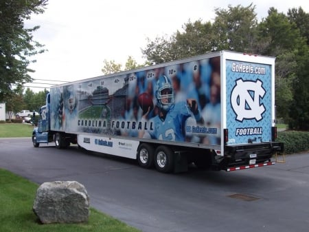 University of Virginia Truck And Trailer - trailer, truck, big rig, semi