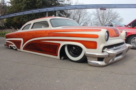 Laid Low And Slow - lowered, car, auto, two tone paint