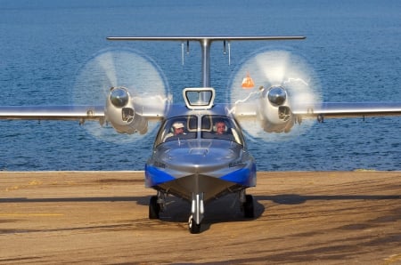 AeroVolga LA-8 - Commercial, Sea Plane, Aerovolga, twin Engine