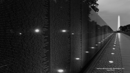 Vietnam War Memorial    Washington DC - Photography, WashingtonDC, Vietnam War, Monument