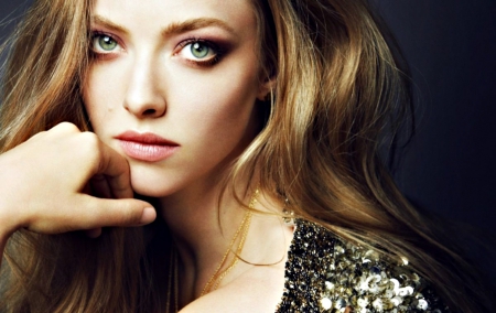 Amanda Seyfried - woman, girl, blonde, beauty, face, green eyes, Amanda Seyfried, actress