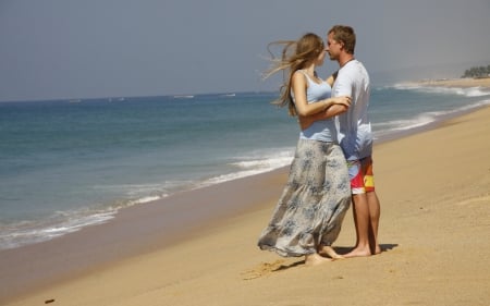 romance mood - mood, romance, couple, beach