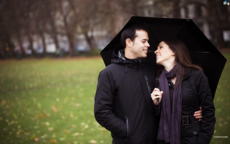 romance mood - mood, romance, couple, rain