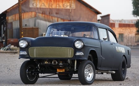 1955 Chevy Hemi Gasser, Blasphemi - gasser, hemi, car, chevy