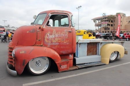 Heavy Chevy Rat Truck - truck, lowered, rat rod, chevy