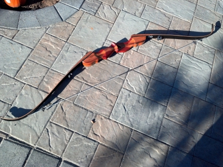 Recurved Bow - hunt, kill, bow, thrill