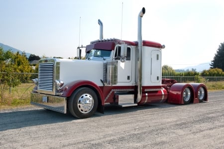 Two Tone Pete - peterbilt, semi, truck, big rig