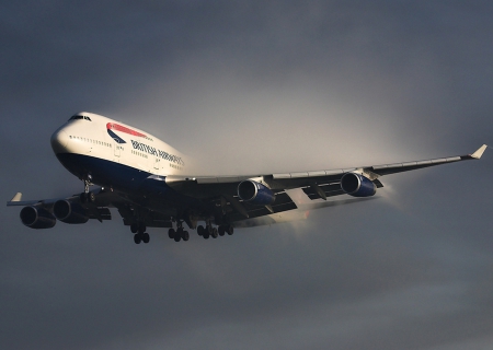 Boeing 747 - 747, boeing, plane, cloud