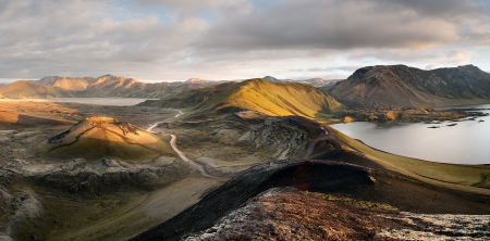 Amazing Our Planet - lakes, mountains, cky, clouds