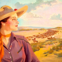 Classic Cowgirl Art