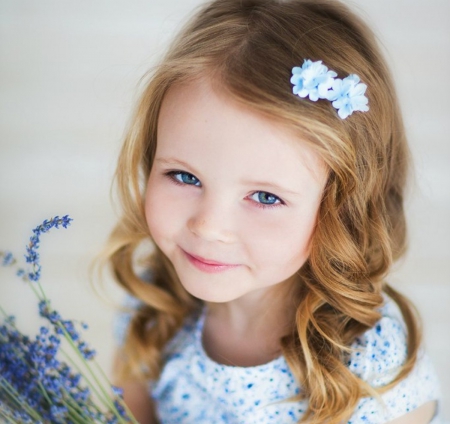 Cute - photography, girl, cute, blue