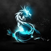 Blue Dragon Art