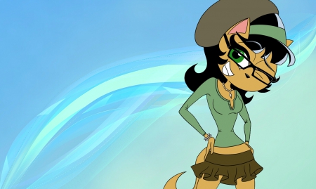 Kitty Stylish - Cats, cute, TUFF Puppy, Kitty Katswell, Nickelodeon, Cartoons, TV Series