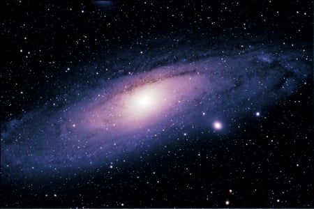 M 31 Andromeda - approaching, relatively, close, galaxy