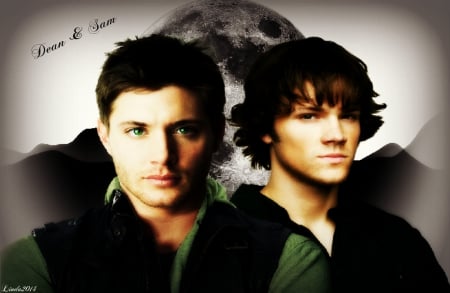 Dean & Sam Winchester - dean winchester, sam winchester, supernatural, tv show