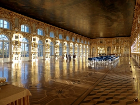 Sunrays - Grand Palace, sunshine, light, interior, architecture, palaces, sunrays, design, St Petersburg Palace